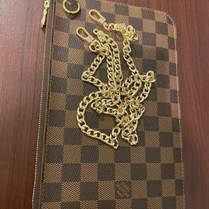 Authentic LV neverfull pouch